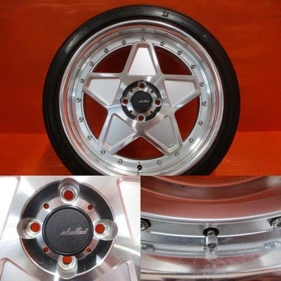 JDM S4AME SHALLEN STAR 17x7.5J 8J +38 PCD100 4H POTENZA Adrenalin 205/4 (No Tires) - Image 6