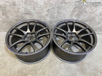 JDM WORK EMOTION CR kai 18-inch wheels 9.5J +38 offset 5 holes PCD 114 (No Tires)
