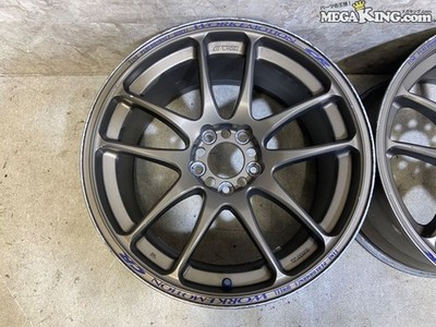 JDM WORK EMOTION CR kai 18-inch wheels 9.5J +38 offset 5 holes PCD 114 (No Tires) - Image 2