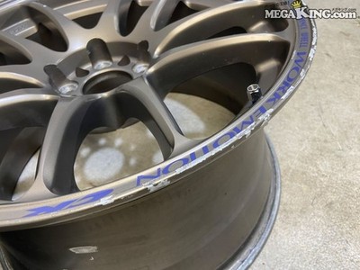 JDM WORK EMOTION CR kai 18-inch wheels 9.5J +38 offset 5 holes PCD 114 (No Tires) - Image 8