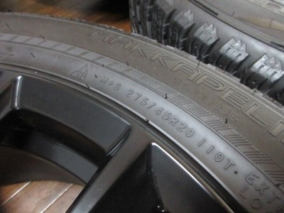 JDM ・Breiton BR-1 20in9J+35 5-hole PCD112 Nokian Hakkapeliitta R3 SUV (No Tires) - Image 7