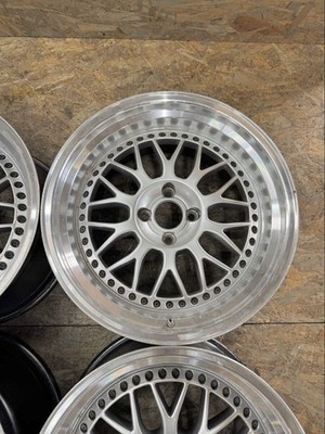 JDM RareESR SR01 Mesh 17x9.5J +30 PCD100 4-hole 4H Suitable for Mazda R (No Tires) - Image 4