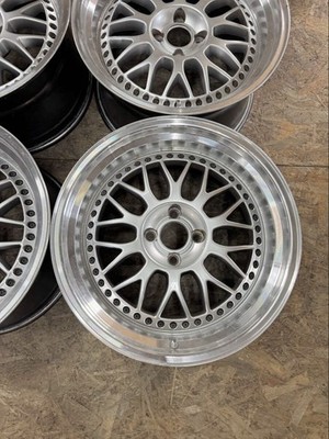 JDM RareESR SR01 Mesh 17x9.5J +30 PCD100 4-hole 4H Suitable for Mazda R (No Tires) - Image 5