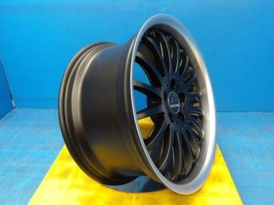 JDM BIG Sedan Fuga Vellfire 4-Wheel Set Carlsson 1/16 RSRMB MATT BLACK (No Tires) - Image 6