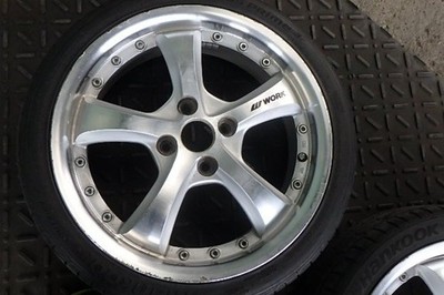 JDM WORK VS 5-Wheel Set Spoke 165/45R16 16-inch 5.5JJ Suitable for Kei (No Tires) - Image 4