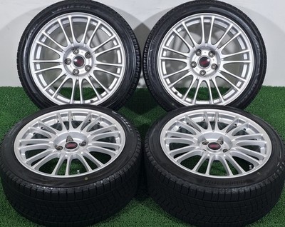 JDM Forging SUBARU WRX STI Genuine Option BBS RV739 18x8.5J +55 PCD114. (No Tires)
