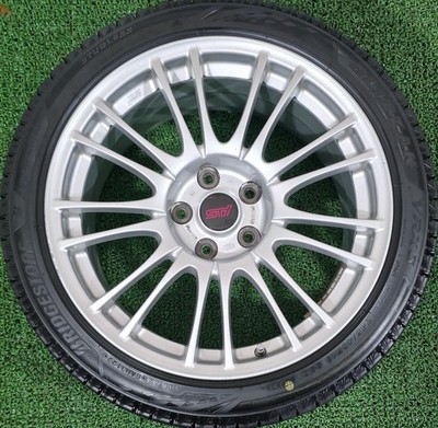 JDM Forging SUBARU WRX STI Genuine Option BBS RV739 18x8.5J +55 PCD114. (No Tires) - Image 5