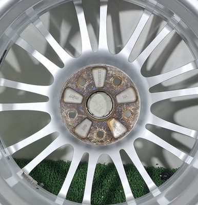 JDM Forging SUBARU WRX STI Genuine Option BBS RV739 18x8.5J +55 PCD114. (No Tires) - Image 8