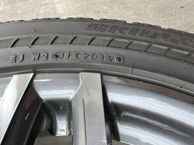 JDM Excellent condition BS BLIZZAK RFT 245/50R19 Bridgestone studless (No Tires) - Image 6