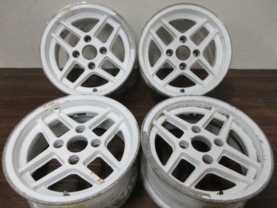 JDM ・TOM'S toms Igeta Wheel 14in 6J +16 4-hole PCD 114.3 KP61 AE86 FR (No Tires)