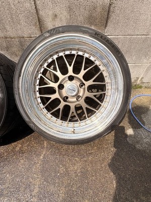 JDM Work Meister M1 18-inch wheels perfect for events. PCD120 5H 10.0J (No Tires) - Image 4