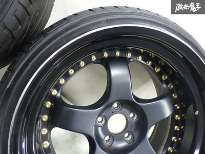 JDM Step RimWORK Meister S1 3P 18x9.5J +11 10J +18 PCD100 5-hole Wheel (No Tires) - Image 3