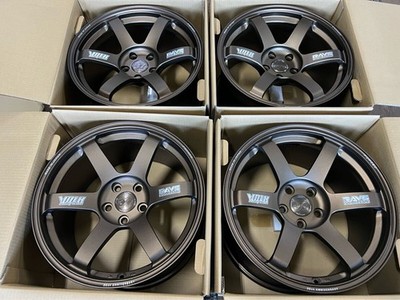 JDM Excellent condition RAYS TE37 30th Anniversary Model 18-inch 10J + (No Tires)