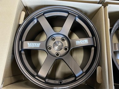 JDM Excellent condition RAYS TE37 30th Anniversary Model 18-inch 10J + (No Tires) - Image 2