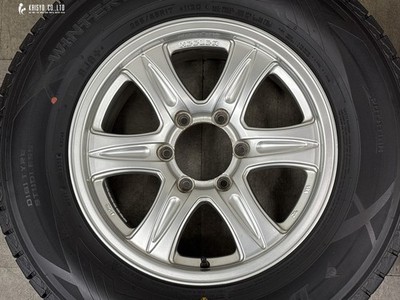 JDM Excellent Tread WEDS Keeler 17in 7.5J +30 PCD139.7 Dunlop Winter M (No Tires) - Image 3