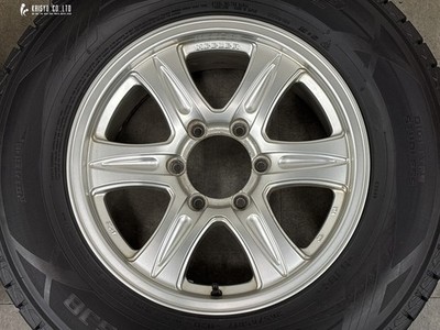 JDM Excellent Tread WEDS Keeler 17in 7.5J +30 PCD139.7 Dunlop Winter M (No Tires) - Image 4