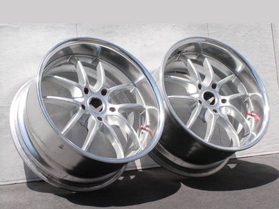 JDM Rare GT-R Size WORK Meister S2R 9J +7 114.3-5 forging R32 R33 R34 (No Tires) - Image 2