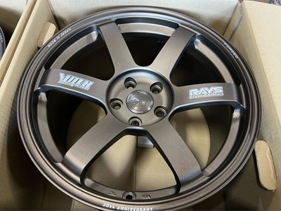 JDM Excellent condition RAYS TE37 30th Anniversary Model 18-inch 10J + (No Tires) - Image 4