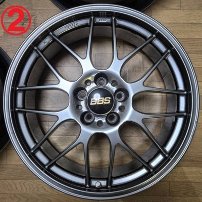 JDM BBS RG-R RG727 4Wheels 19x8.5+38 5x114.3 60 (No Tires) - Image 3