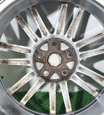 JDM Rare Subaru WRX STI genuine optional wheels 18x8.5J +55 PCD114.3 5H (No Tires) - Image 7