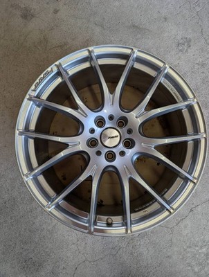 JDM RAYS HOMURA 2x7 20-inch 8.5J 2-Wheel Set / 9.5J 2-Wheel Set 114.3-5H silver (No Tires) - Image 5