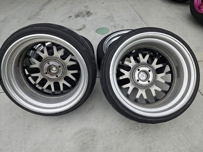 JDM WORK Meister M1R 17-inch 7.5J+35 2-Wheel Set 8.5J+30 2-Wheel Set PCD100 4-hole (No Tires) - Image 4