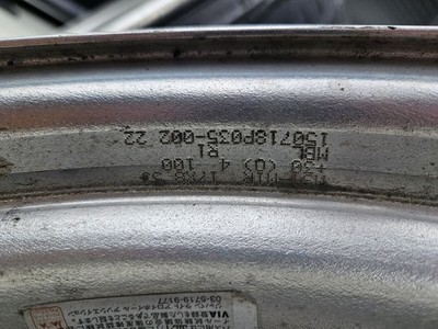 JDM WORK Meister M1R 17-inch 7.5J+35 2-Wheel Set 8.5J+30 2-Wheel Set PCD100 4-hole (No Tires) - Image 5