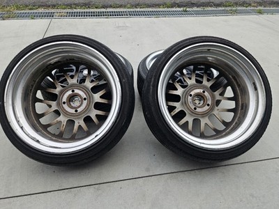 JDM WORK Meister M1R 17-inch 7.5J+35 2-Wheel Set 8.5J+30 2-Wheel Set PCD100 4-hole (No Tires) - Image 6