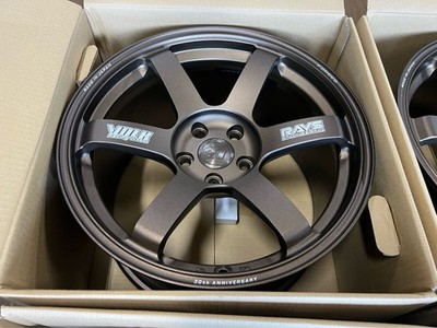 JDM Excellent condition RAYS TE37 30th Anniversary Model 18-inch 10J + (No Tires) - Image 5