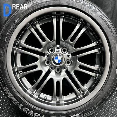 JDM 90% tread remaining BMW E46 M3 genuine wheels & TOYO PROXES Sport2 (No Tires) - Image 8