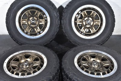 JDM WORK CRAG T-GRABICⅡ 16-inchPCD114.3 7J +38BFGoodrich Oars Terrain (No Tires)