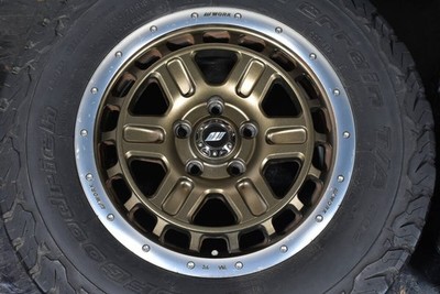 JDM WORK CRAG T-GRABICⅡ 16-inchPCD114.3 7J +38BFGoodrich Oars Terrain (No Tires) - Image 4
