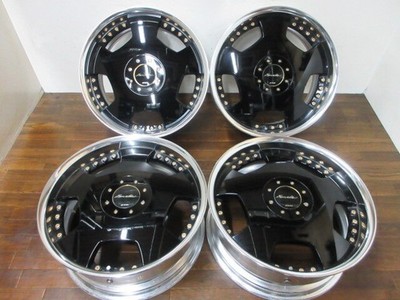 JDM ・Rare WORK Euroline 19in8J+42 5-hole PCD114.3 for Mark X Voxy Step (No Tires)