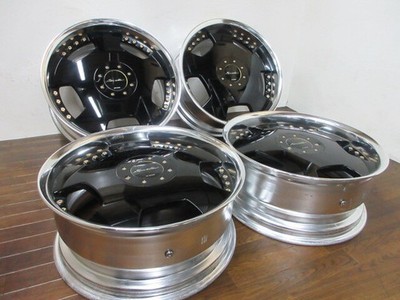 JDM ・Rare WORK Euroline 19in8J+42 5-hole PCD114.3 for Mark X Voxy Step (No Tires) - Image 3