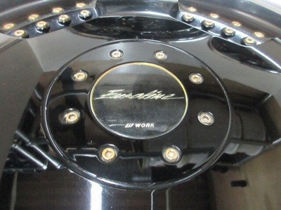 JDM ・Rare WORK Euroline 19in8J+42 5-hole PCD114.3 for Mark X Voxy Step (No Tires) - Image 7