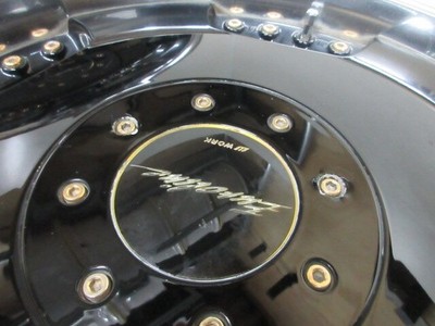 JDM ・Rare WORK Euroline 19in8J+42 5-hole PCD114.3 for Mark X Voxy Step (No Tires) - Image 8