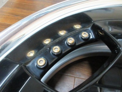 JDM ・Rare WORK Euroline 19in8J+42 5-hole PCD114.3 for Mark X Voxy Step (No Tires) - Image 9