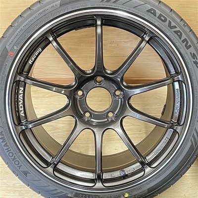 JDM Yokohama Advan RSⅢ 9.5-18+45 5H114.3 Yokohama Advan Sports V107 26 (No Tires) - Image 2