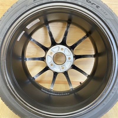 JDM Yokohama Advan RSⅢ 9.5-18+45 5H114.3 Yokohama Advan Sports V107 26 (No Tires) - Image 7