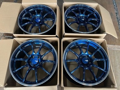 JDM Advan Racing RZ2 18-inch 8.5J +45 +38 4-piece set. Fits S2000 Inte (No Tires)