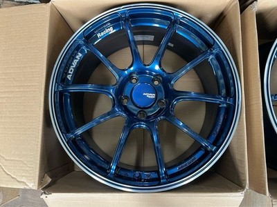 JDM Advan Racing RZ2 18-inch 8.5J +45 +38 4-piece set. Fits S2000 Inte (No Tires) - Image 2