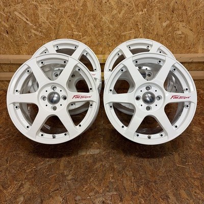 JDM Rare Size 5ZIGEN 16x7J +42 100/4-hole Fits Civic Integra Fit C (No Tires)