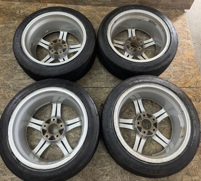 JDM RareYOKOHAMA AVS VS-5 17x9J +19 PCD114.3 5-hole 5H Fits Silvia Skyl (No Tires) - Image 6