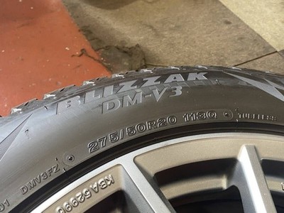 JDM BMW X7 4-Wheel Set Bridgestone ZackDM-V3 275/50R20 2023 Model 9J 5 (No Tires) - Image 2