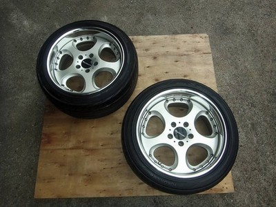 JDM Rare SSR Speed Star Gartmaier 1717X8.5J B-type PCD114.3/5H GARTM (No Tires)