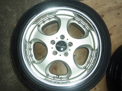 JDM Rare SSR Speed Star Gartmaier 1717X8.5J B-type PCD114.3/5H GARTM (No Tires) - Image 4