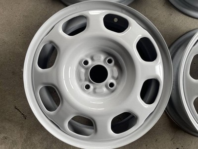 JDM Rare WhiteTiny Kihasler Genuine White 15x4.5J 4H PCD100 for Kei Ca (No Tires) - Image 2