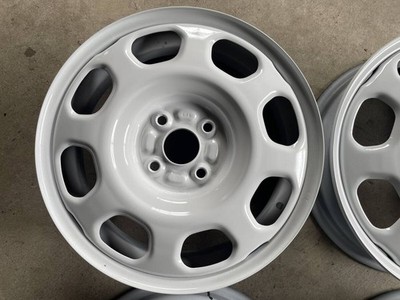 JDM Rare WhiteTiny Kihasler Genuine White 15x4.5J 4H PCD100 for Kei Ca (No Tires) - Image 4