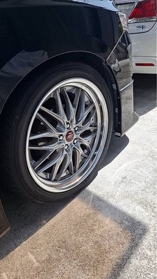 JDM WORK Schwertquell 20-inch Aluminum Wheels 2-Wheel Set Mesh Stepped Rim (No Tires) - Image 2