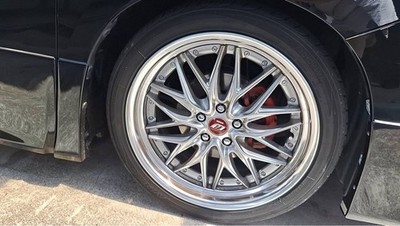 JDM WORK Schwertquell 20-inch Aluminum Wheels 2-Wheel Set Mesh Stepped Rim (No Tires) - Image 3